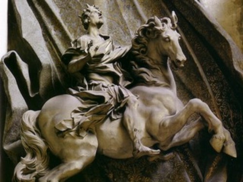 Constantine on Horseback