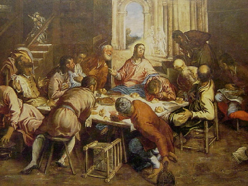 Jacopo Tintoretto, <em>Ultima Cena</em>, 1561-62, Venezia, Chiesa di San Trovaso.
