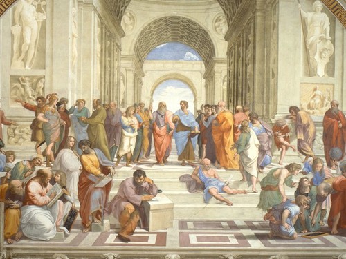 La Scuola di Atene, Raffaello Sanzio, Musei Vaticani