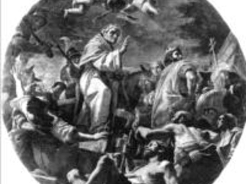 Storie di San Celestino V e Storie di Santa Caterina d’Alessandria - Mattia Preti