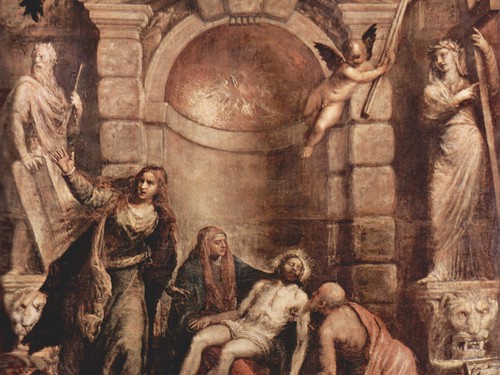 Tiziano Vecellio, <em>Pietà</em>, 1570-1576, Venezia, Gallerie dell’Accademia.