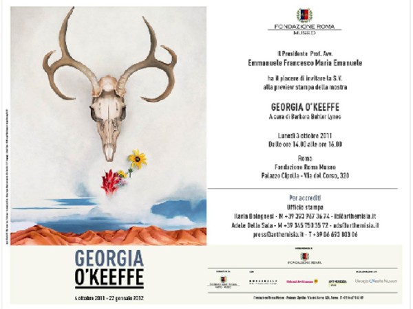 Georgia O’Keeffe - locandina