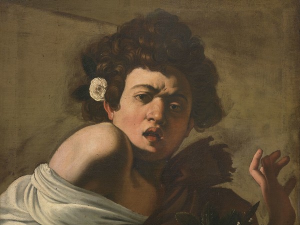 Caravaggio, Ragazzo Morso da un ramarro, 1595-96 ca. Olio su tela, cm. 65,8 x 52,3 (senza cornice). Firenze, Fondazione di Studi di Storia dell’Arte Roberto Longhi<br />