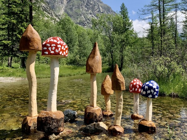 The Mushroom Fortress, installazione di Michel Vecchi