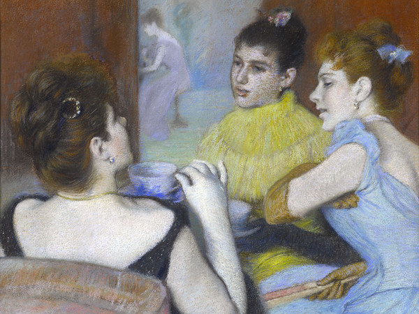 Federico Zandomeneghi, <em>Il te</em>, 1893. Collezione privata