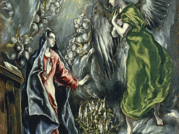 El Greco, L’Annunciazione, 1954 (part.)