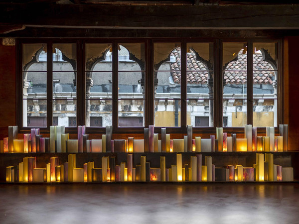 Chiara Dynys, Enlightning Grimoires (2021-2022), Installation view, Enlightening Grimoires, 2023  Museo Fortuny, Venezia, Matteo De Fina. Courtesy Archivio Chiara Dynys