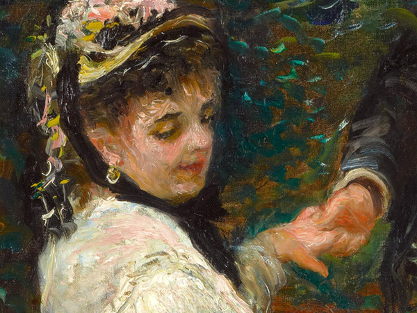 Pierre-Auguste Renoir, <em>The Promenade</em>, 1870, particolare. The J. Paul Getty Museum, Los Angeles