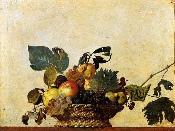 Canestra di frutta, Caravaggio, Pinacoteca Ambrosiana