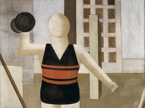 The Gymnast, About 1922, George Grosz (1893–1959), Oil paint on canvas, Collection of the McNay Art Museum, Gift of Robert L. B. Tobin, 1974.26. courtesy © Estate of George Grosz, Princeton, N.J. / DACS 2024