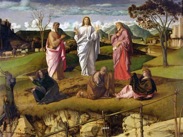 Giovanni Bellini, Trasfigurazione di Cristo, 1478-1479 circa 