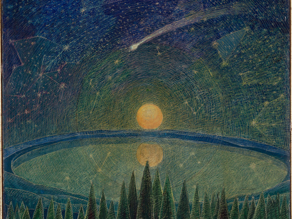 Gerardo Dottori, <em>Tramonto lunare</em>, 1930, Crediti fotografici Haltadefinizione, Galleria Nazionale dell'Umbria