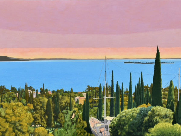 Mauro Reggio, Lago di Garda, cm. 100x200