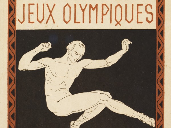 E. Blanche, printed by Henri François, Jump, Olympic Games, Paris 1924, one of a set of 8 postcards, 1924 © Collections Musée National du Sport